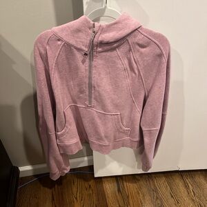 Lululemon heathered purple Scuba